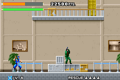Ninja Cop screenshot 3 for GameBoy Advance